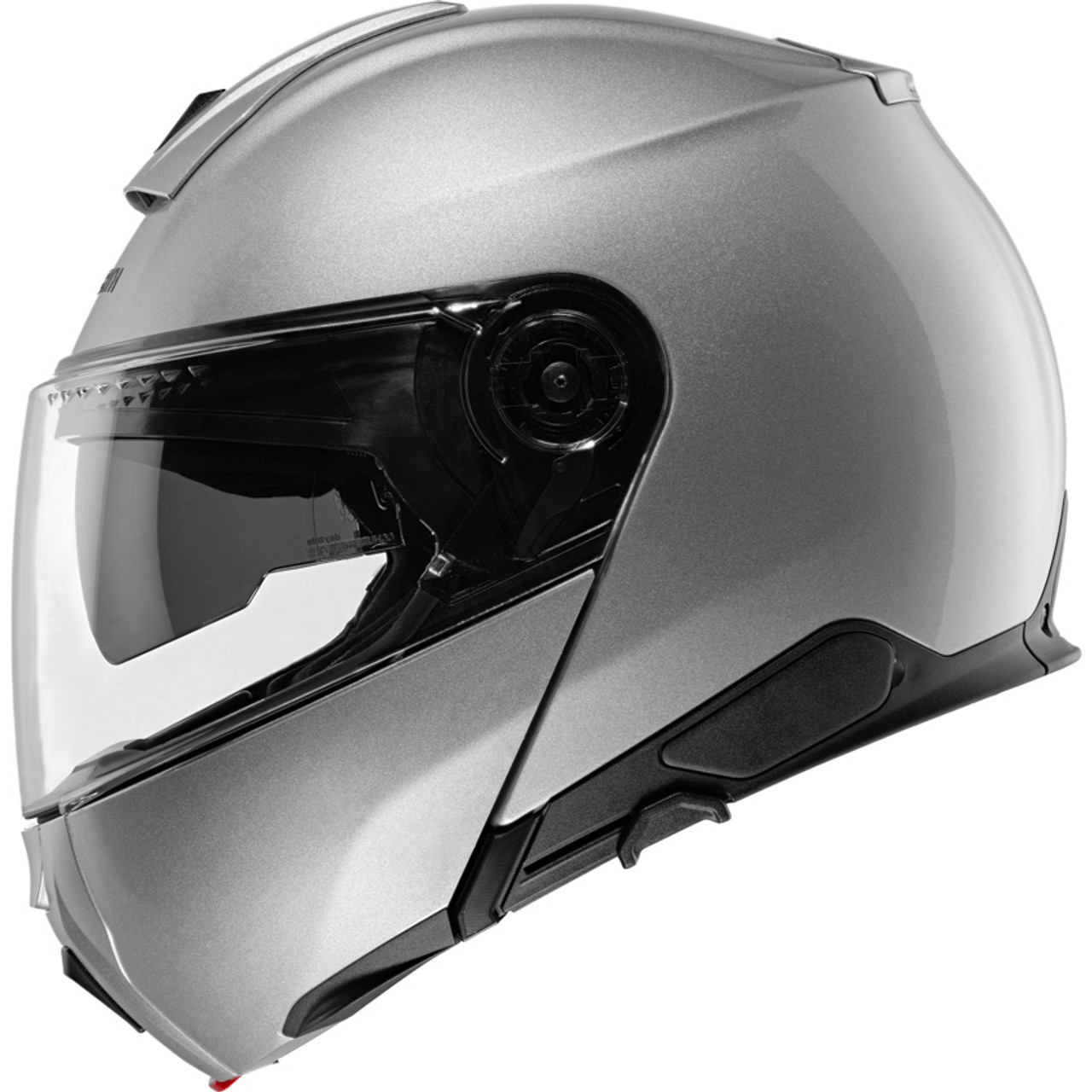 Schuberth C5 Helmet (Black) Compass Series Silver Stickers