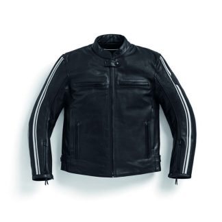 BMW Motorrad Men's TwinStripes Leather Jacket