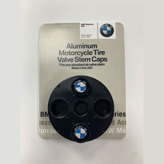 BMW Motorrad Aluminum Valve Stem Caps Black